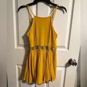 SHEIN Yellow Romper